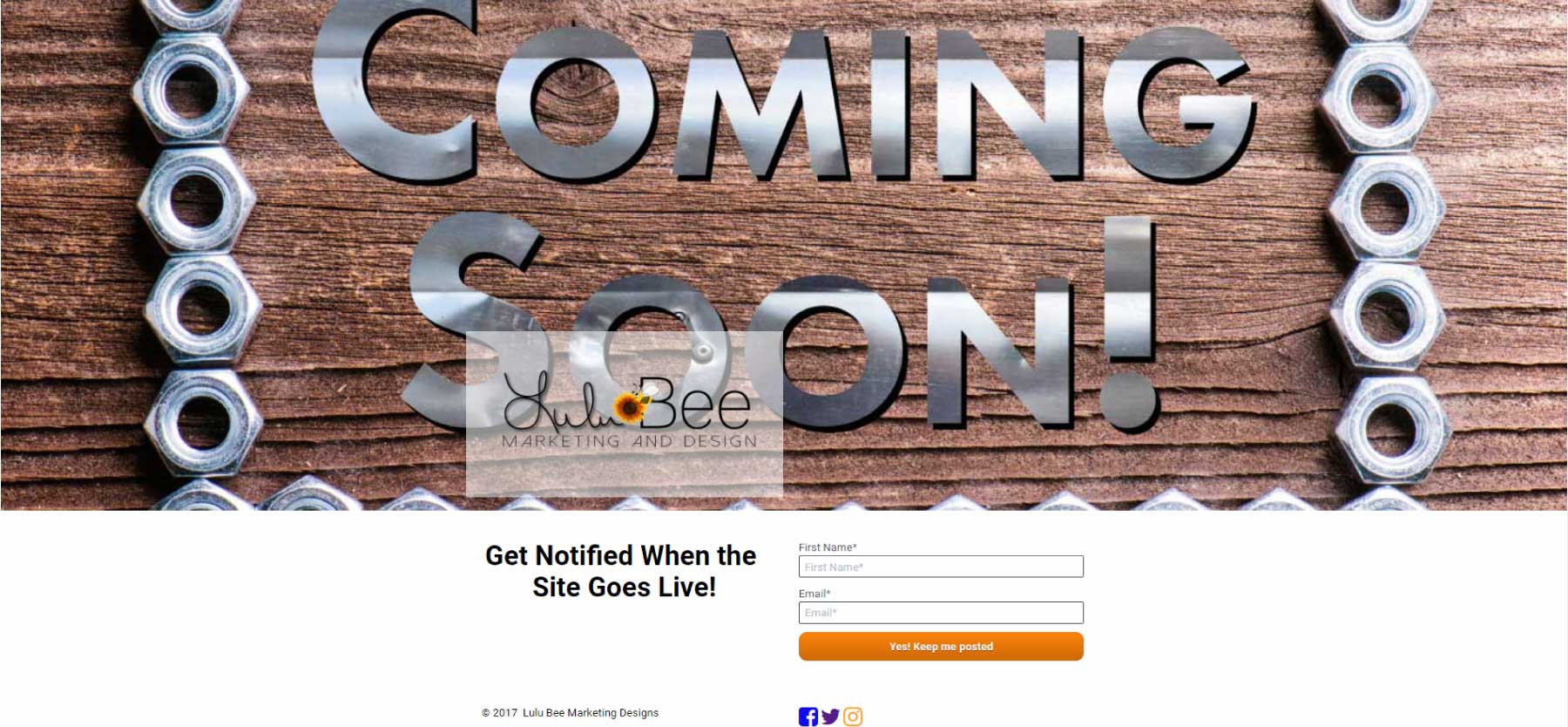 Coming Soon Landing Pages